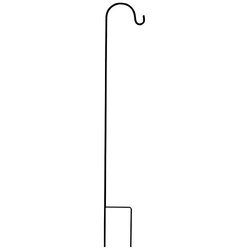 Tbkoly SchäFer Hook Rust Resistant Garden Stake Metal Plants Stand Hanger Bird Bunny Pole 80.5 x 10 x 1 cm