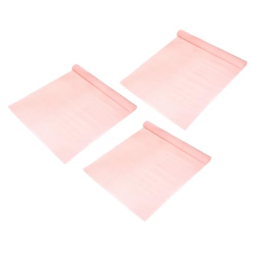 Papier crépon épais champagne 48x249 cm pour loisirs créatifs et fleurs | 3 rouleaux
