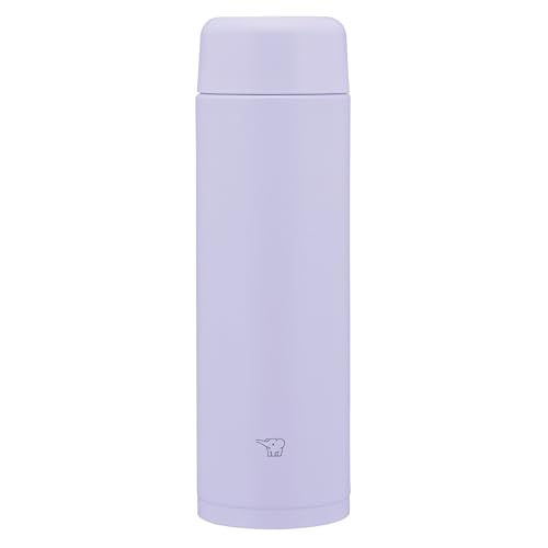 Image of Zojirushi Mahobin SM-MS35-VM Stainless Steel Mug Water Bottle, 11.8 fl oz (350 ml), Screw Type, Dishwasher Safe, Seamless Tub, Only 2 Cleaning Points, Lilac Purple