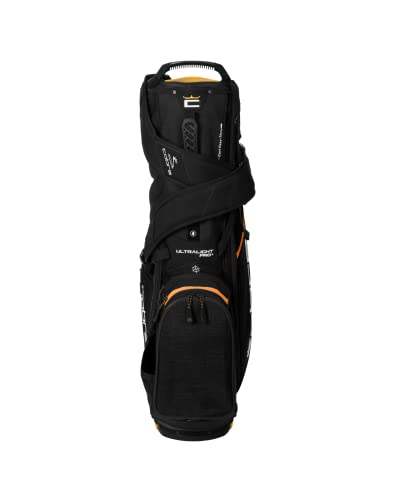 Cobra Golf 2022 Ultralight Pro + Stand Bag (Black-Gold Fusion, One Size) #TOP2