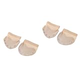 Milisten 2 Pairs Half Sole Dance Shoes Belly Dancing Foot Thong Ballet Dance Toe Pad Ballet Foot Undies Lyrical Shoes Foot Thong Dance Paws Sole Half Sole Ballet Shoes Fitness Liner