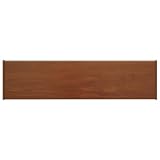 PVC Fensterbank 80 x 25 x 4,5 cm Braun