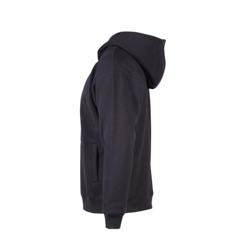 Image of Arborwear Double-Thick Hooded Pullover Sweatshirts For Men - Heavyweight Hoodies With Snap Neck Collar and Handwarmer Pouch
