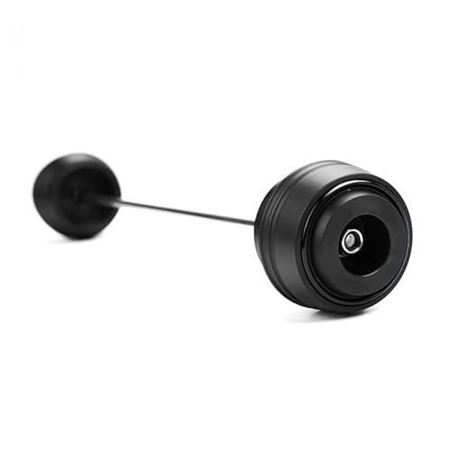 Motorrad-Crash-Bunger Motorrad Vorder Und Hinterachse Radgabel Slider Crash Schutz Für Suzuki Für V-Strom 800DE 1050DE Für VStrom 800 1050 DE 2023 2024 2025(Vorderseite - Schwarz)