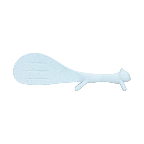 Rice Paddle, Rice Spoon Plastic Non‑Stick Standing Rice Spatula Rice Cooker Scoop Shovel Lovely Squirrel Shape Rice Cooker Scoop Shovel Creative Household Kitchen Tools(Green) #TOP6