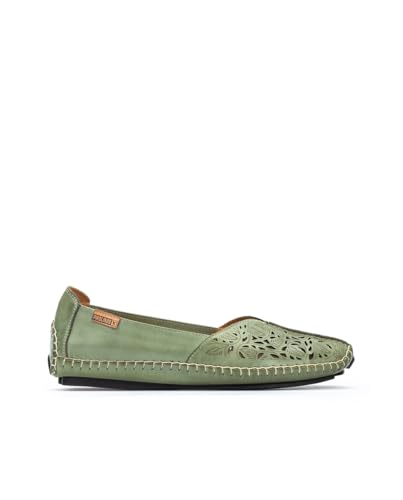 Mocassins en Cuir Jerez pour Femme Color Mint Green