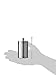Oggi Retractable Toothpick Holder with Rubber Base, Silver