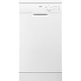 AEG 5000 Series Freestanding Dishwasher, FFX52507ZW, Dishwasher with AirDry Technology, 10 Settings, Customisable Space with MaxiFlex Drawer, Quik Program, 46 dB, 45cm, White, Class E
