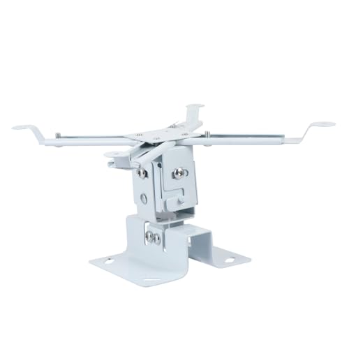 Soporte de techo para proyector Mipcase, acero blanco para cine en casa ideal