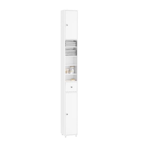 SoBuy Mueble Columna de Baño Estrecho