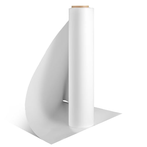 11.8 inch x 10 Yards Double Sided Fusible Interfacing Iron On Adhesive for Fabric Heavy Weight Press-on Patch for Clothing Heat Melt Fabric Glue Sheet Permanent Fusible Interfacing Fabrics Glue