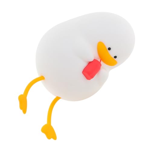 Lámpara de mesa de noche de silicona con forma de pato