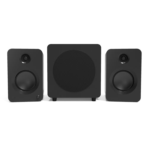 Kanto SUB8 8-inch Sealed Powered Subwoofer (Matte Black)