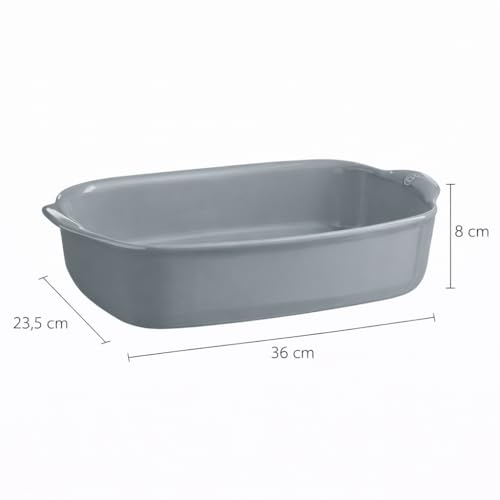 Emile Henry THE RIGHT DISH RECTANGULAR BAKER MEDIUM 14.2 x 9.1/3.1 qt,FOG by Emile Henry - Used condition - Image 2