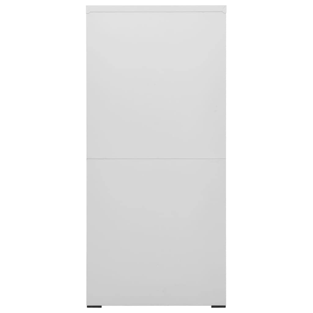 Armadietto portadocumenti in acciaio, 46 x 62 x 133 cm, con 4 cassetti, chiudibile, per ufficio, casa, archiviazione di cartelle e documenti, contenitore a rotelle, armadio multiuso
