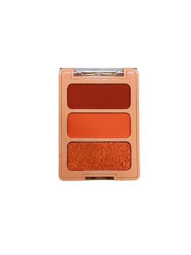 Image of Peach Professional Pro Makeup Palette (03), Matte & Shimmer, Long-Lasting, Highly Pigmneted, Radiant Glow, Face Illuminator