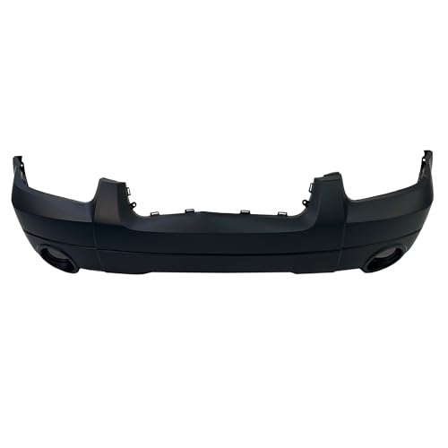 Image of FitParts Compatible with Ford Escape 2005-2007 Front Bumper Cover | Primed, With Fog Light Holes, With Appearance Pkg, Hybrid, Ready to Paint, OEM 5L8Z17D957DAA, FO1000569
