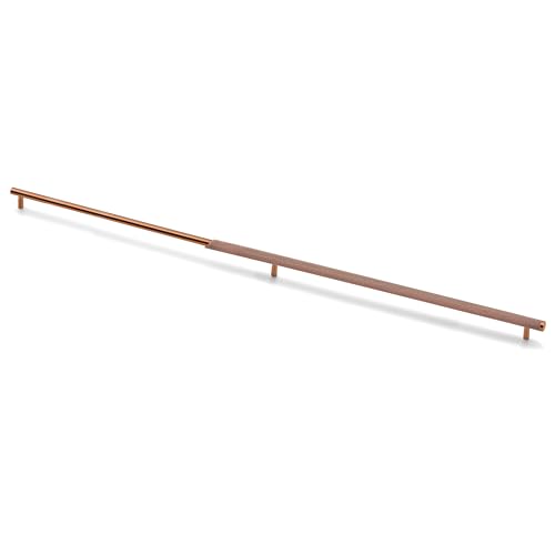 Image of Plantex Stainless Steel & Aluminium Cabinet Handle /900mm Wardrobe Handle for Home /Cupboard Door Pull-Push Handles for Hotel /Office - Pack of 1 (DTC-3960, Rose Gold)