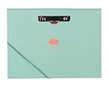 3A 8363 Carton Horizontal Clipboard & Keeper With Paper Handle 32 * 24 cm - Mint Green