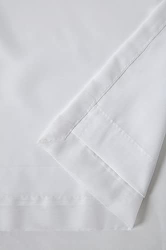 Emma Barclay Lined Eyelet Voile Curtain Pair in White - Width 66 x Drop 54" (168 x 137cm), White (Eyelet), W 66" x L 54" (2 Panels) - Image 2