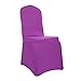 10 Pezzi Copri Sedia per Sedia da Matrimonio, Fodera Coprisedia Universale Elastico Protezione per Sedie per Cerimonie, Ristorante, Festa, Eventi