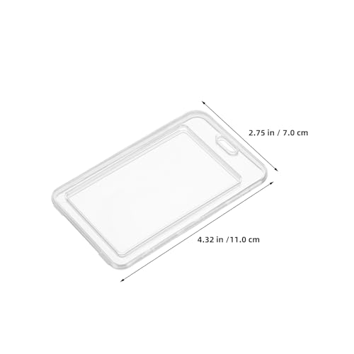 Fundas transparentes de plástico para el control de acceso en oficinas 2