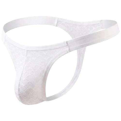 GNFVQLLE Mens Thong Sexy Underwear Naughty G String Male Mesh Lingerie