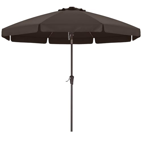 ABCCANOPY - Sombrilla de patio con volante, 230 cm
