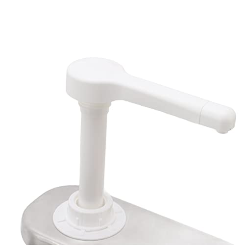 Dispensador de Condimentos, Contenedores de de Bomba, Estación de Plástico y Acero Inoxidable para Cocina y Hogar (Bomba Doble 1L)