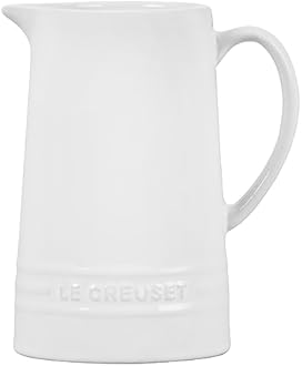 Le Creuset Stoneware Small Pitcher, 10 oz., White