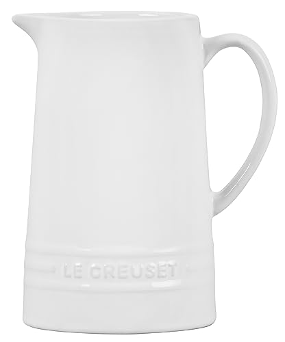 Le Creuset Stoneware Small Pitcher, 10 oz., White