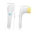 Alipis Multi-Function Cordless Electric Scrubber Cleaning Brush with Interchangeable Heads for Bathroom and Kitchen Lightweight and Design for Easy Use