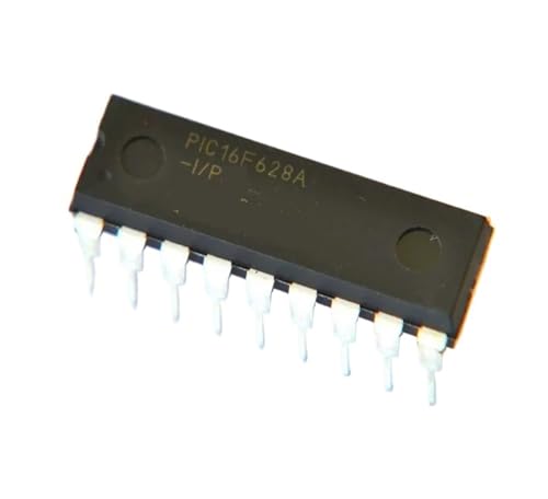 Microcontrôleur PIC16F628A-I/P lot de 10 pièces puces électroniques 8 bits format DIP18