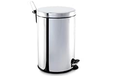 BRINOX Lixeira Seletiva Inox com Pedal e Balde 20L
