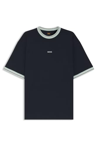T-Shirt Homme Boss Te_Blocks 10249510 en coton haut de gamme