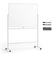 【即購入ＯＫ】40インチ移動式ホワイトボードとして利用可能モニター Amazon.co.jp: プラス ホワイトボード 両面 無地 脚付 板面1770×870mm