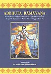 Adbhuta Ramayana Sanskrit Text with Transliteration 9380326041 Book Cover