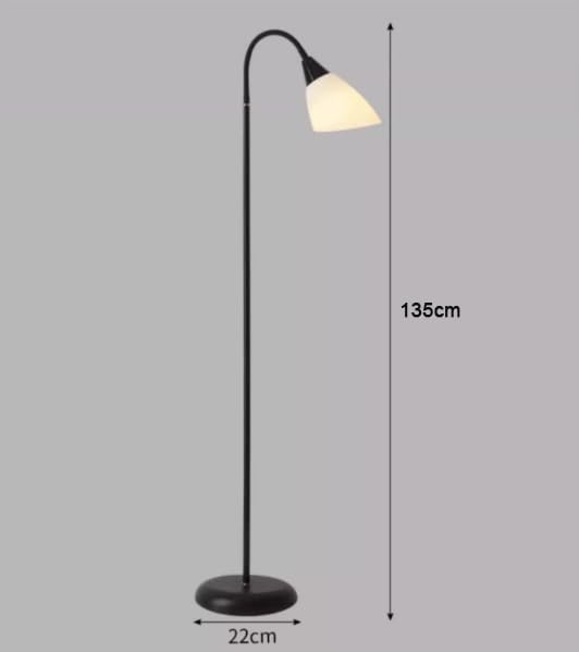 Lámpara de pie de 3 temperaturas de color WouND regulable para salón 2