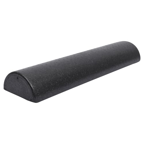 Rodillo de espuma EPP semicircular LALAFINA negro de 60 cm para alivio muscular y uso en espalda y piernas en ejercicios de fitness y rehabilitación miniatura 1