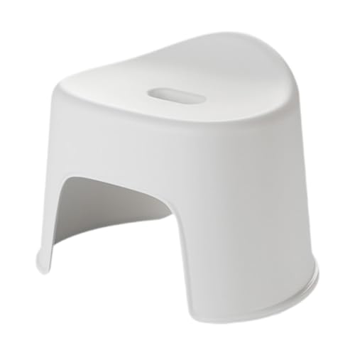 Image of Toddler Chair Lightweight Sturdy Kids Stool for Bathroom Living Room Bedroom White