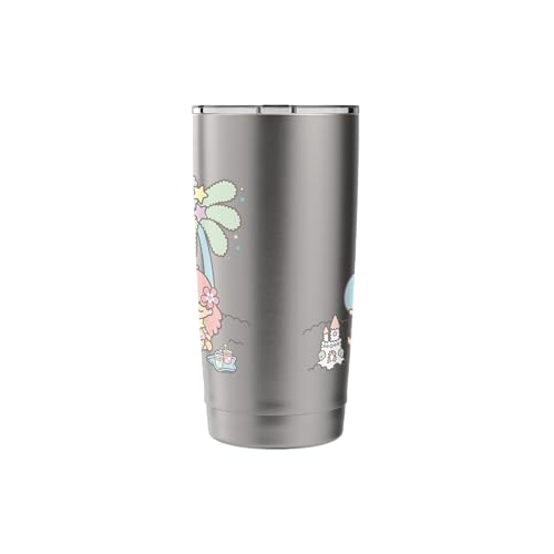 Little Twin Stars Beach Summer Sandcastle Stainless Steel Insulated Tumbler