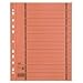 Produktbild Trennblatt, f. A4, perforiert, orange, 250 g/qm, PG=100ST