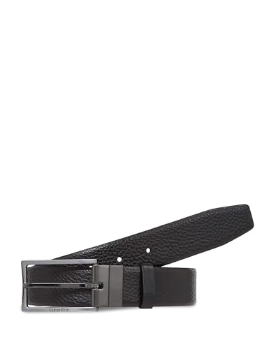 Ceinture réversible cuir Homme accessoire de mode noire marron ajustable
