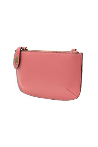 Image of Joy Susan Women's Fashion Purse Mini Crossbody Wristlet Clutch Hand Bag - Jellyfish Pink
