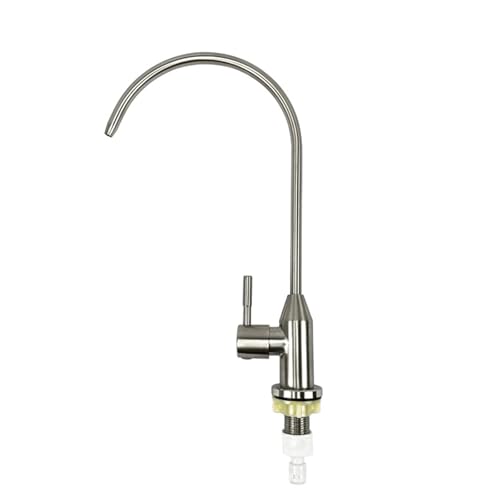 Robinet de cuisine avec filtre à eau pure pour évier moderne noir
