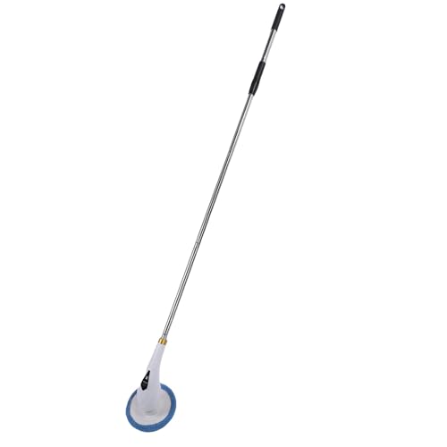 Double vitesse pour cette brosse de douche rotative avec poignée interchangeable - 5
