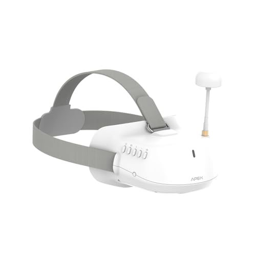 APEXFPV Goggles VR Glasses, 3 - Inch TFT LCD Screen, 360 * 640 Pixels Resolution, 5.8G 48 Channels,...