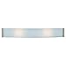 Access Lighting 62043LEDD-27K-BS/CKF Helium Vanity, Brushed Steel