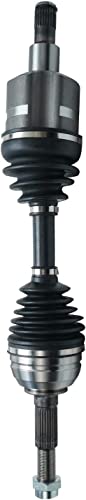 Image of Detroit Axle - 4WD Front 2pc CV Axles for Chevrolet S-10 Blazer GMC Jimmy Sonoma Isuzu Hombre Olds Bravada, 2 CV Axle Shafts Assembly Replacement