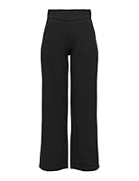 JdY Damen Jdylouisville Catia Wide Pant Jrs Noos Stoffhose, Schwarz, XL / 30L EU